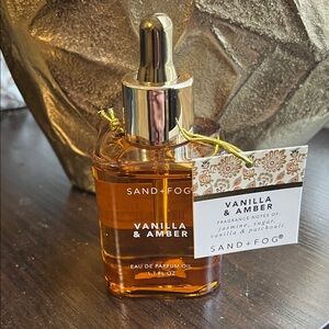 Sand + Fog Vanilla & Amber Eau de Parfum Oil